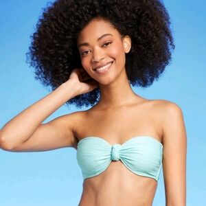 Shade n Shore Turquoise Bikini Top